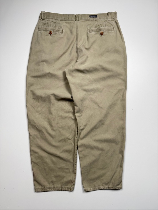 Patagonia Other - Vintage Patagonia Cotton Twill Chino Pants Mens W36 Khaki 90s Flat Front